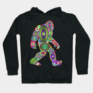 Colorful Bigfoot Hoodie